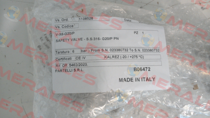 018513342 Nuova General Instruments
