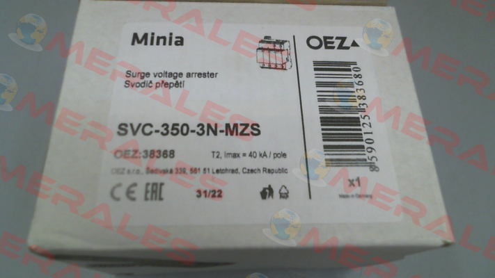 Art. No. OEZ:38368, Type: SVC-350-3N-MZS OEZ