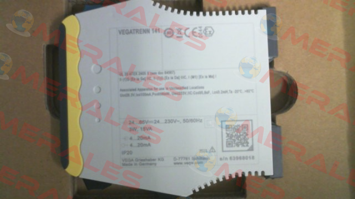 P/N: TRENN141.ACXXKBX, Type: VEGATRENN 141 Vega