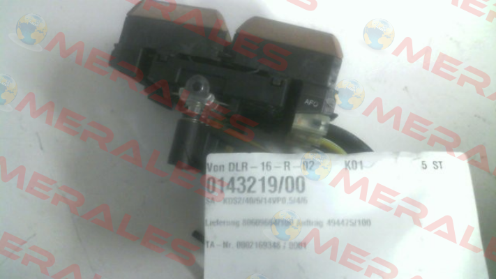 P/n: 0143219/00, Type: SA-KDS2/40/6/14VP0,5/4/6 Vahle