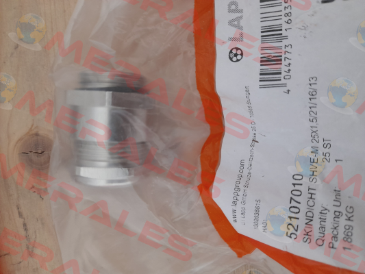52107010 / SKINDICHT SHVE-M 25X1.5/21/16/13 Lapp Kabel