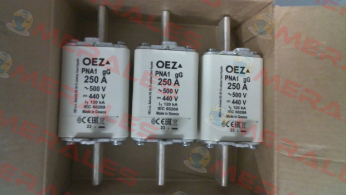 Art. No. OEZ:40442, Type: PNA1 250A gG OEZ