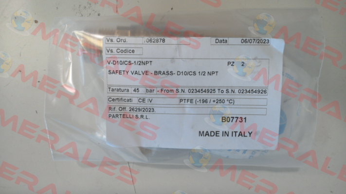 016503125 Nuova General Instruments