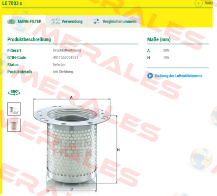 4900153221 Mann Filter (Mann-Hummel)