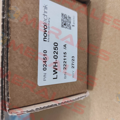 P/N: 024310 Type: LWH-0250 Novotechnik