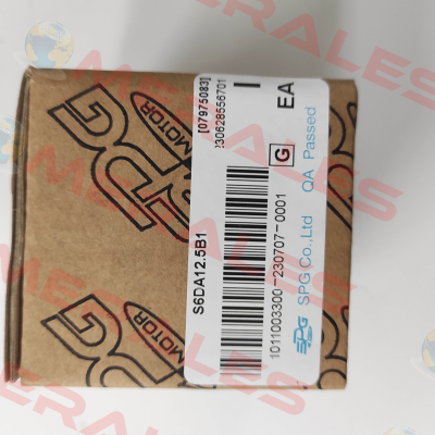 S6DA12.5B1 Spg Motor