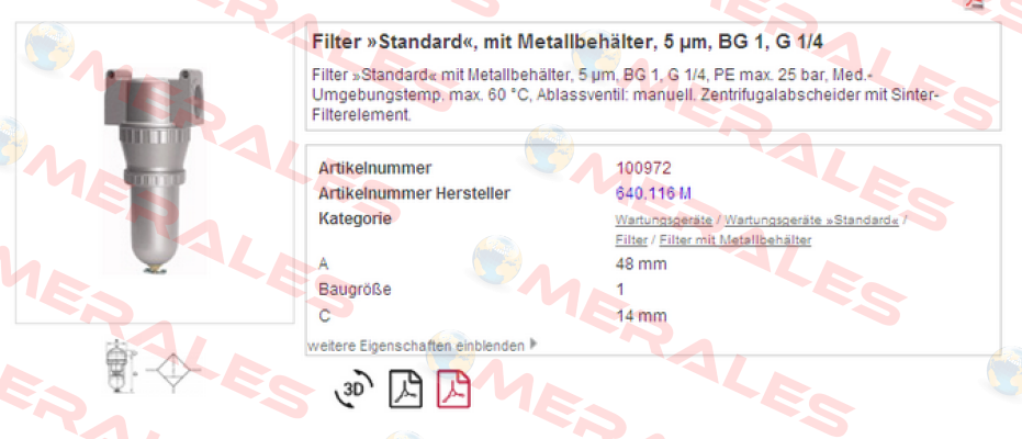 P/N: 100977 Type: 650 E/M  Riegler
