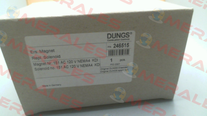 p/n: 95246515 type: NEMA4 KDI 151 AC 120V Dungs