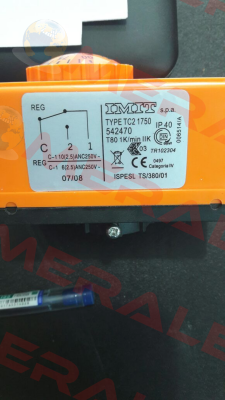 TC2V 1750 (Brand: Imit, color: orange) - alternative GTT / 7RG (Brand: Afriso, color: grey)  IMIT (Afriso)
