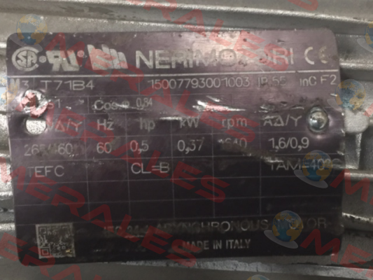 T71B4-B?  Neri Motori