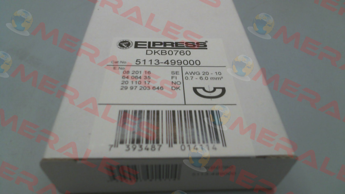 p/n: 5113-499000, Type: DKB0760 Elpress