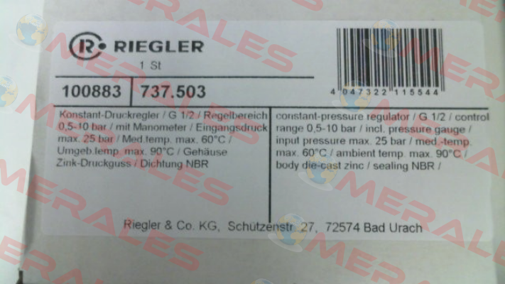 737.503 / 100883 Riegler