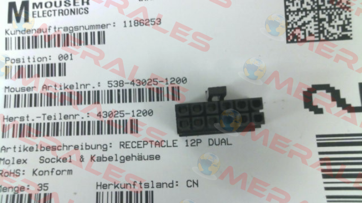 43025-1200 Molex