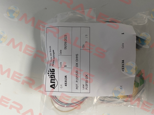POT. P15P/S30 - 10K OHMS Megatron