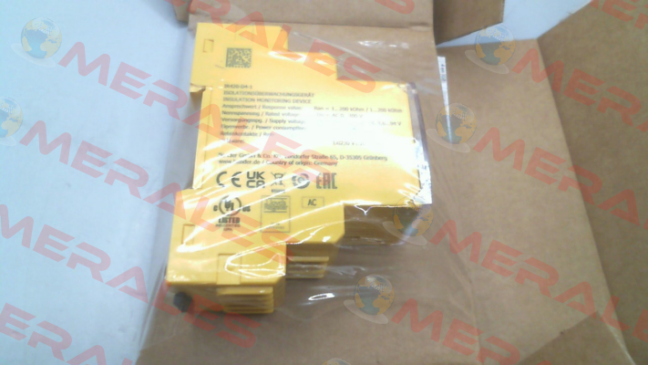p/n: B71016409, Type: IR420-D4-1 Bender