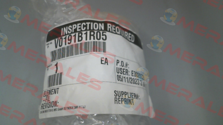V0191B1R05ELEMENT Vickers (Eaton)