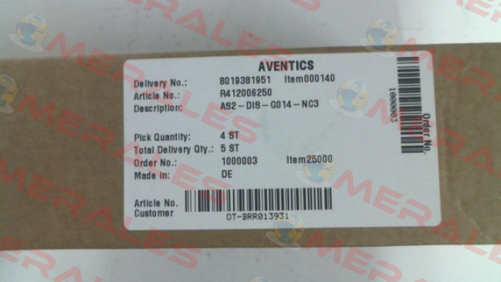 R412006250 Aventics