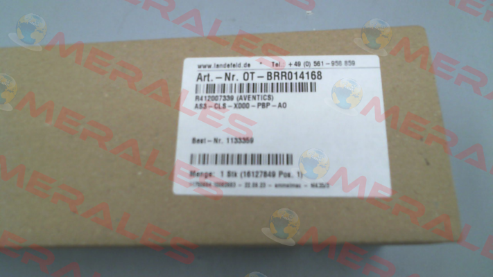 R412007339 / AS3-CLS-X000-PBP-AO Aventics