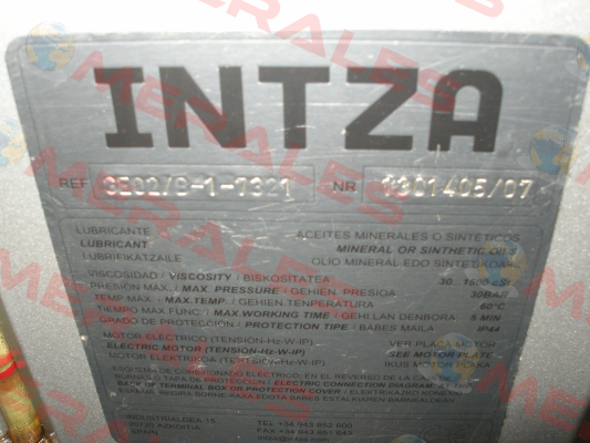 GE02/B-1-7321  Intza
