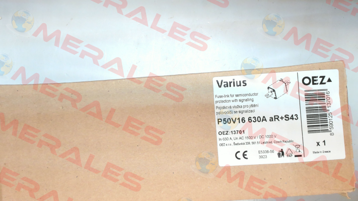 OEZ:13701 / P50V16S 630A aR OEZ