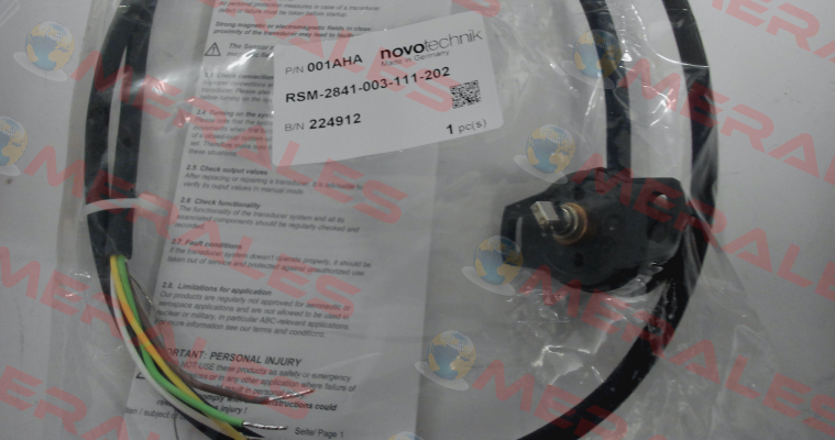 RSM-2841-003-111-202 Novotechnik