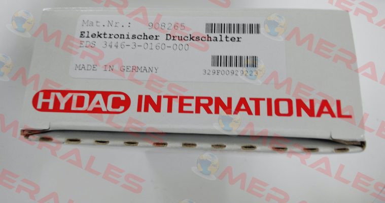 908265 / EDS 3446-3-0160-000 Hydac