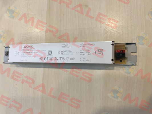 87500781 LC 38/700/54 fixC lp SNC2 Tridonic