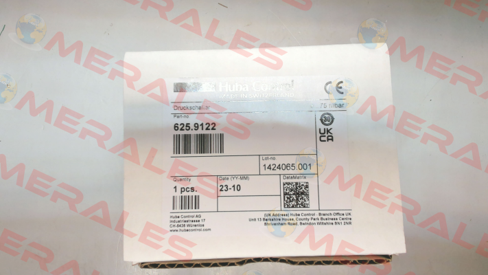 625.9122 Huba Control