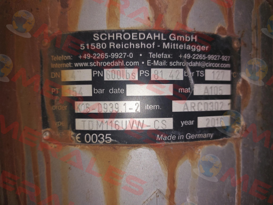 TDM116UVW-CS Schroedahl