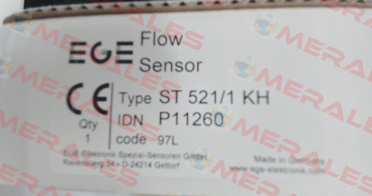 p/n: P11260, Type: ST 521/1 KH Ege